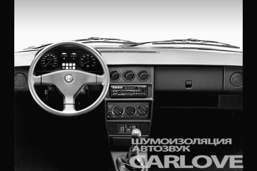 Шумоизоляциия Alfa Romeo 33
